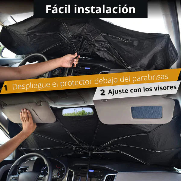 Nosun - Sombrilla Anti Rayos UV + Funda de Regalo 🚗
