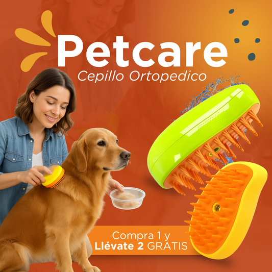 Petcare - Cepillo Ortopedico -  Compra 1 y Llévate 3 GRATIS 🎁